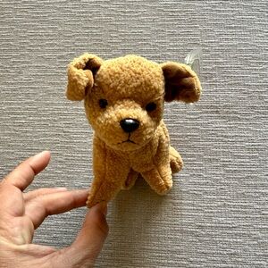 Wrinkles the Dog – TY Beanie Baby (1996, Original with Tag)